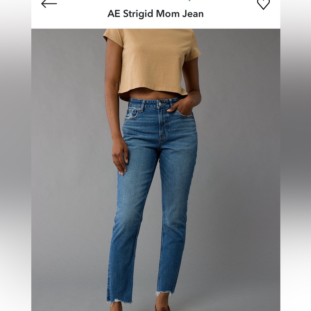 American Eagle Outfitters Blue Straight Leg Jeans
